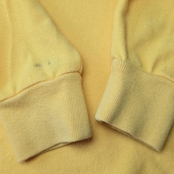 Polo by Ralph Lauren Vibrant Yellow Boys Shirt - Size 6 -(Smudge near wristband) - Picture 8 of 9